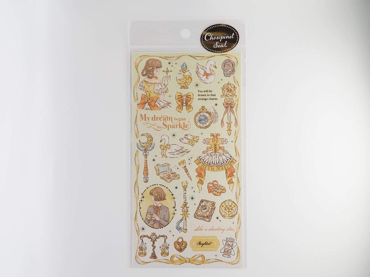 Mind Wave Sticker Sheet - Choupinet Seal