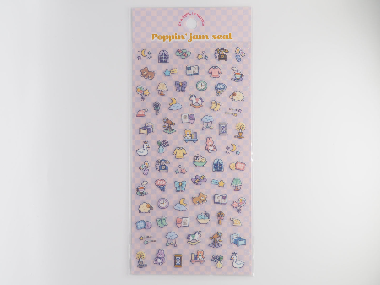 Mind Wave Sticker Sheet - Poppin' Jam Seal Night