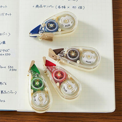 Plus Whiper Petite Cream Colored Correction Tape