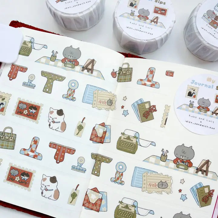 Kubo and Lucy x Idiot Sandwich Washi Tape - Stationery