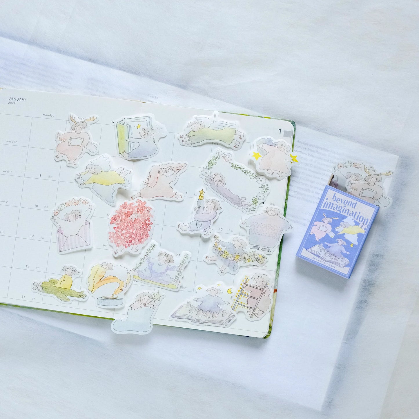 Dodolulu Matchbox Stickers - Beyond Imagination