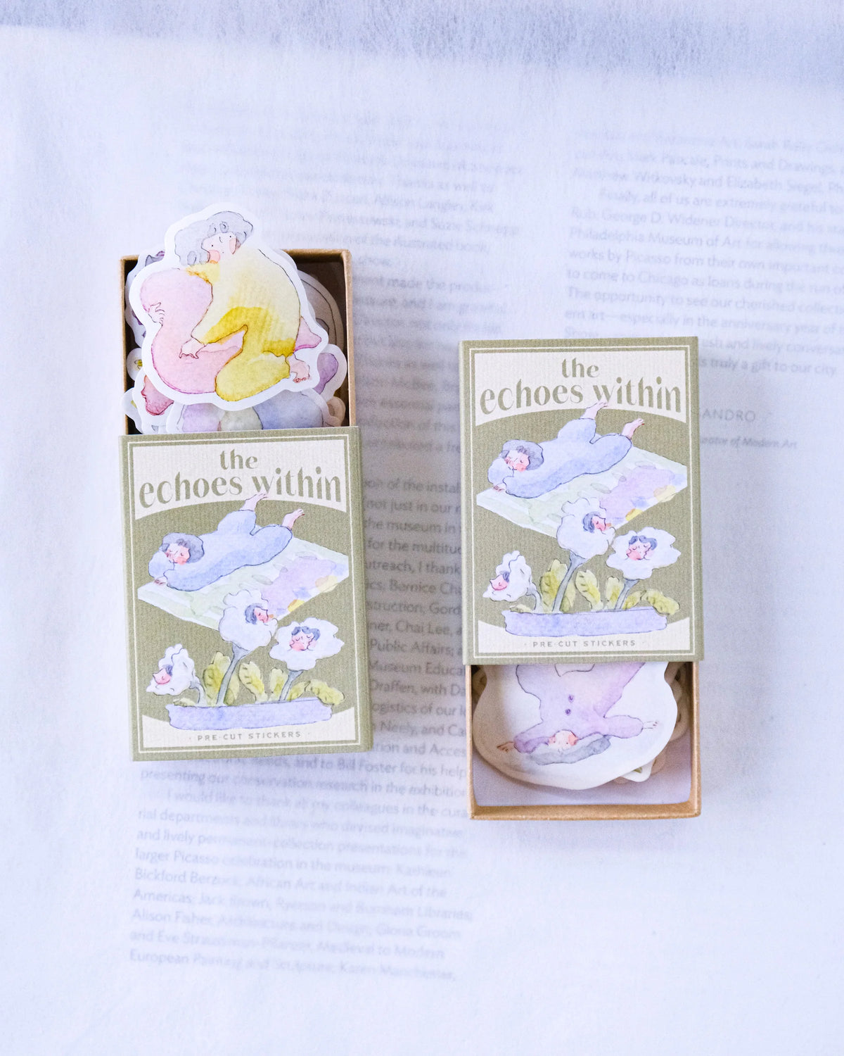 Dodolulu Matchbox Stickers - The Echos Within
