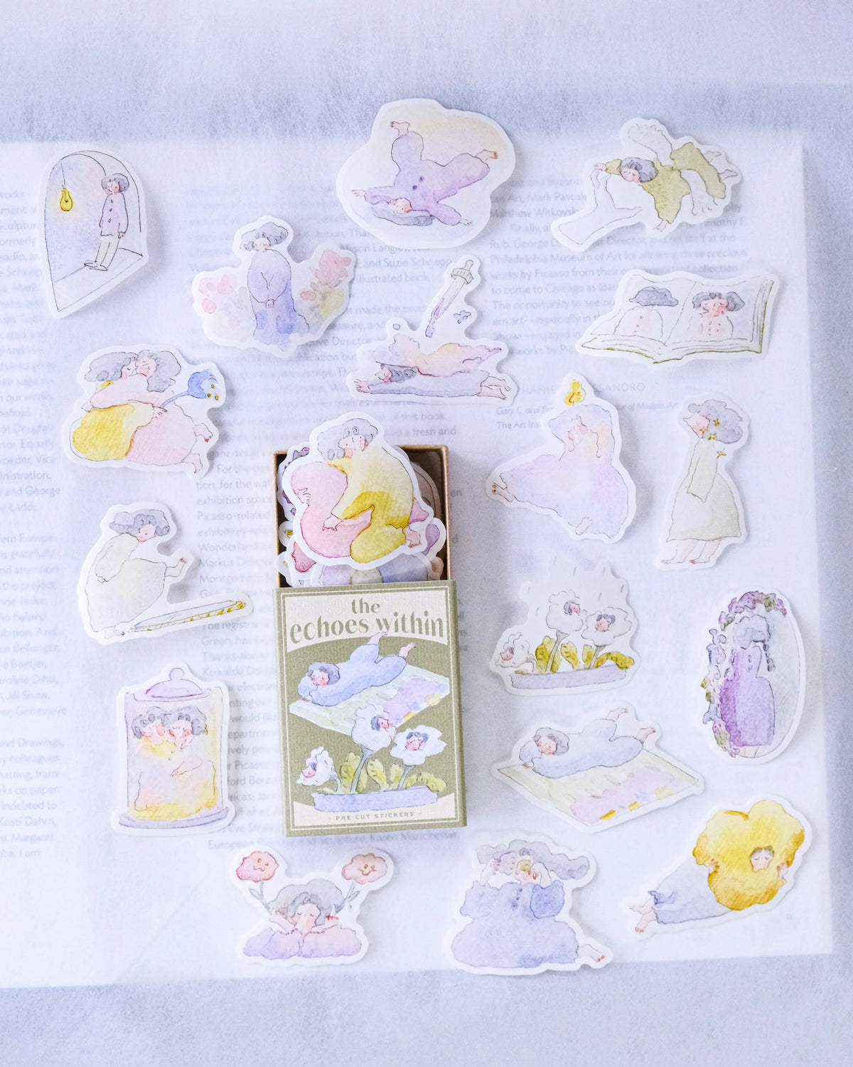 Dodolulu Matchbox Stickers - The Echos Within