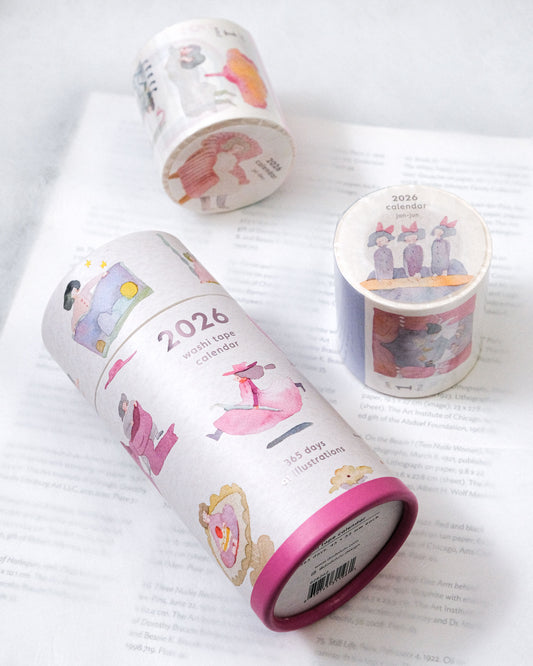 Dodolulu - 2026 Daily Washi Tape Set (PRE-ORDER)