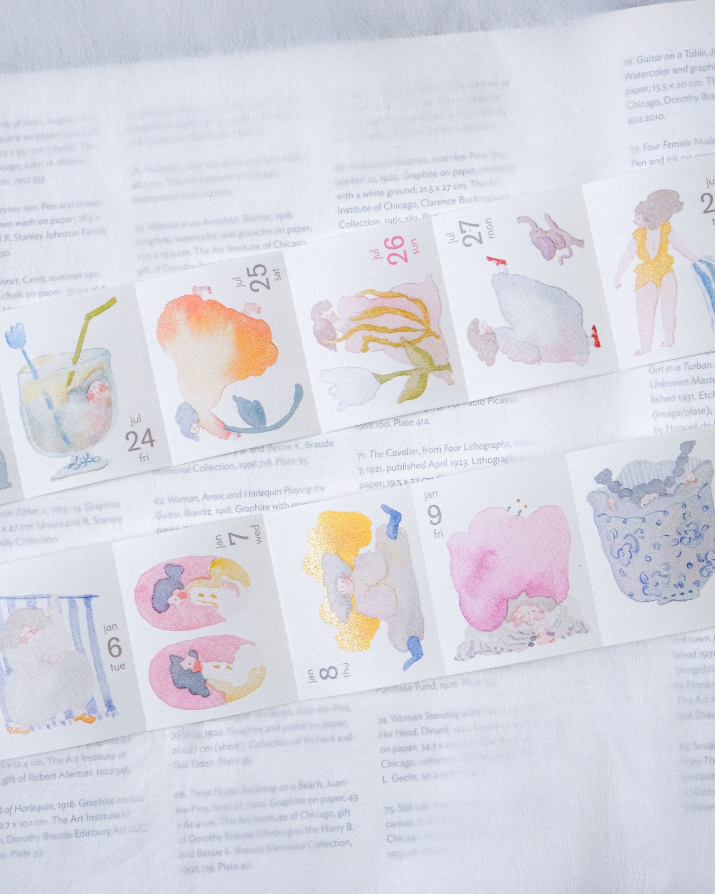 Dodolulu - 2026 Daily Washi Tape Set (PRE-ORDER)