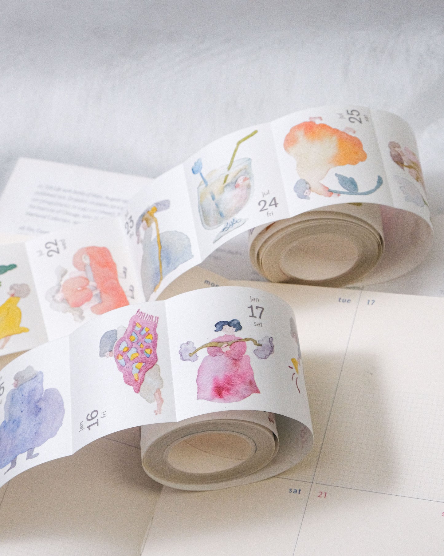 Dodolulu - 2026 Daily Washi Tape Set (PRE-ORDER)