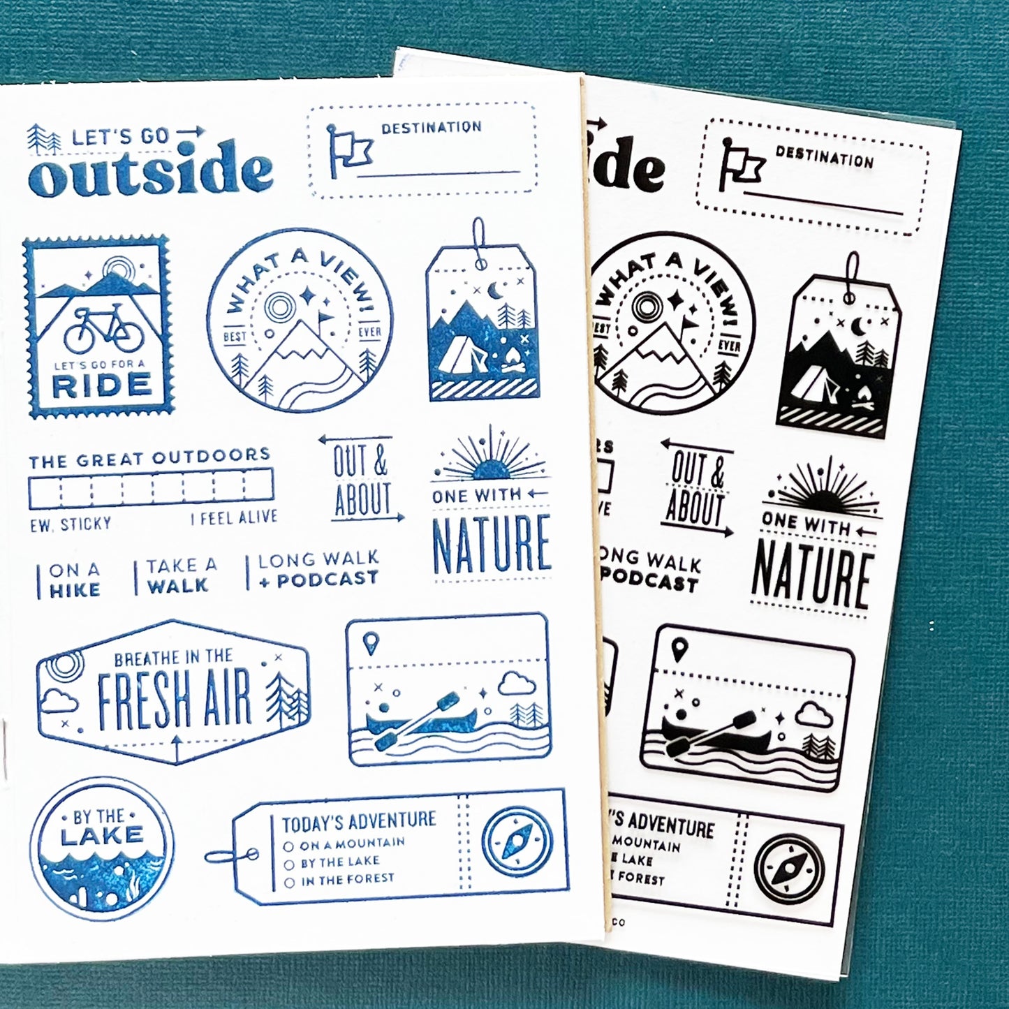 Everyday Explorers Co. Clear Stamp Set - Fresh Air