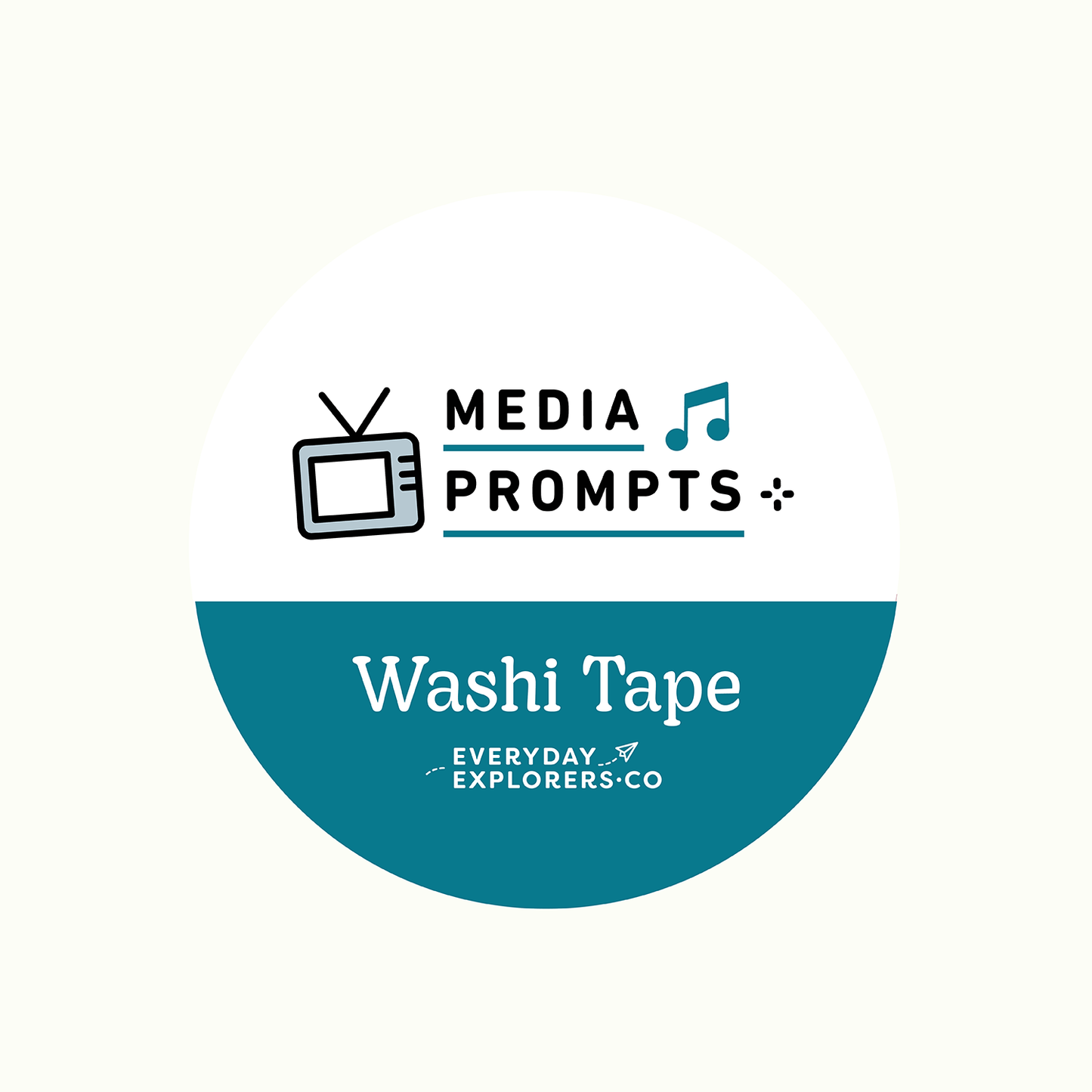 Everyday Explorers Co. Washi Tape - Media Prompts