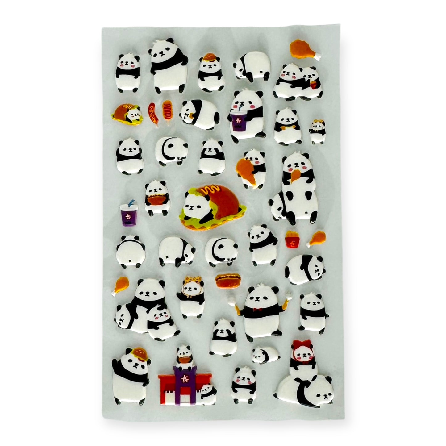 Suatelier Panda Puffy Sticker (No. 1004)