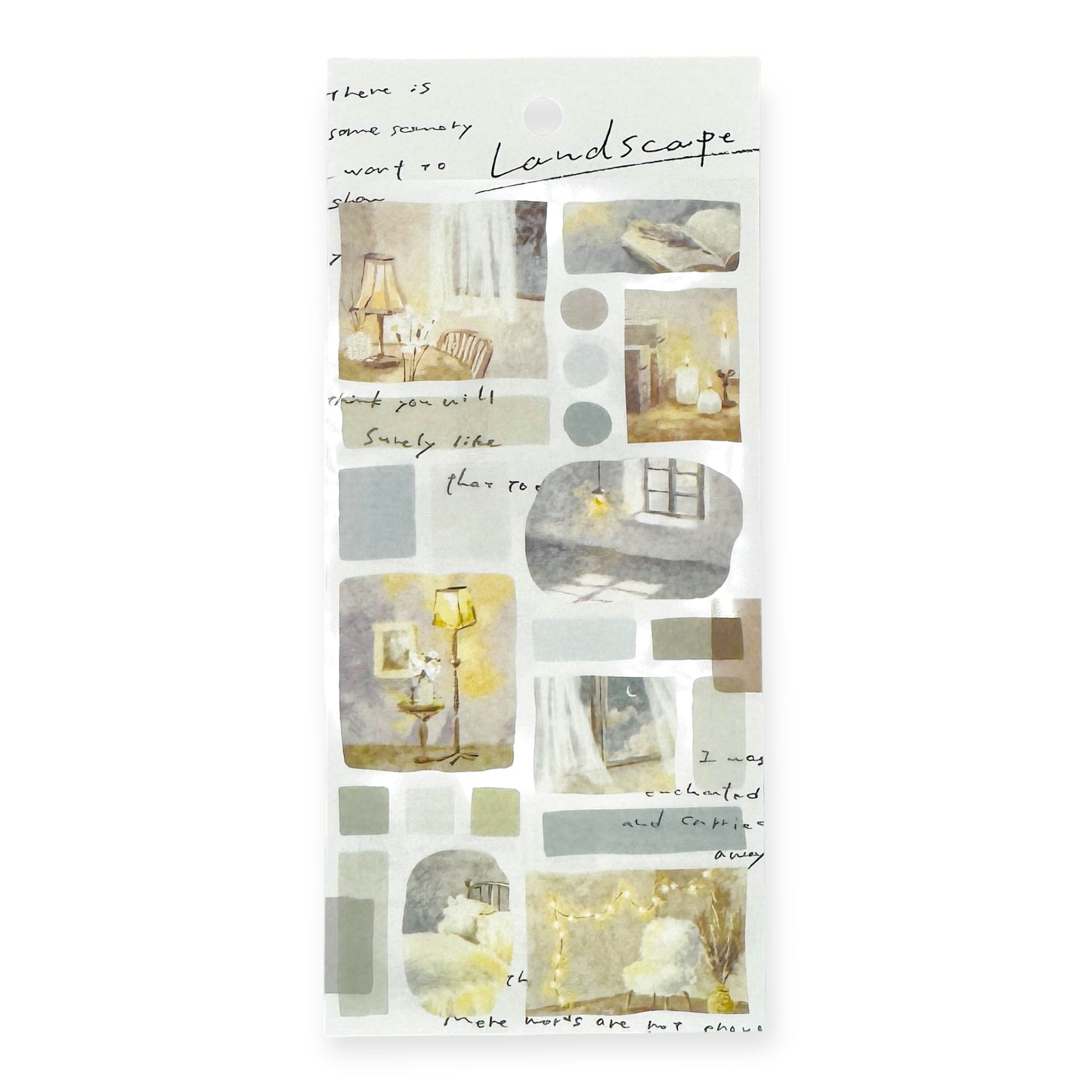 Mind Wave - Landscape Stickers