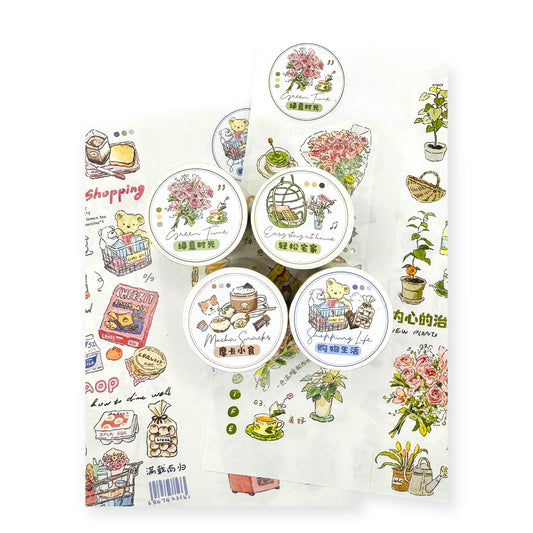 Everyday Illustrations Washi Tape Series