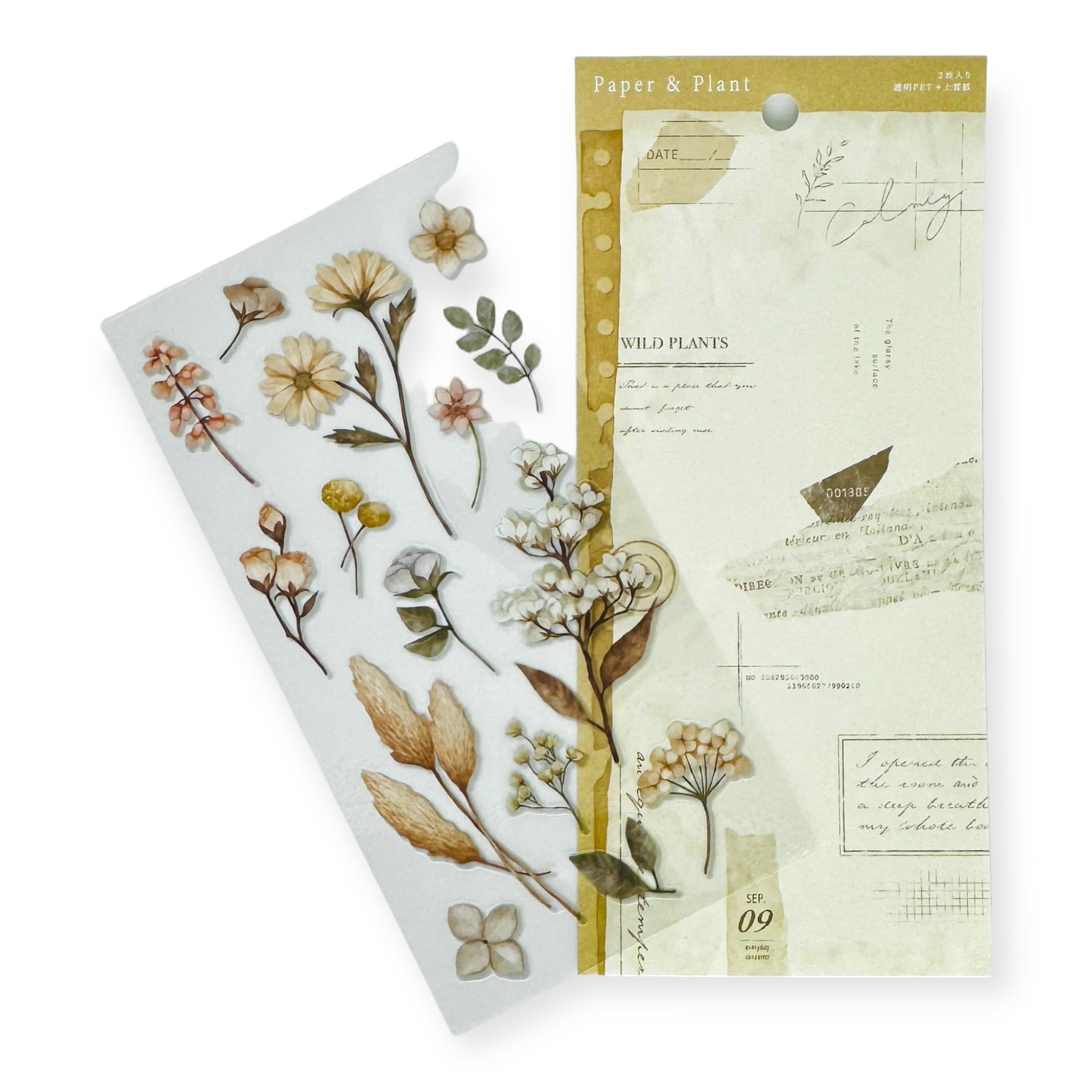 Mind Wave - Paper and Plant Sticker
