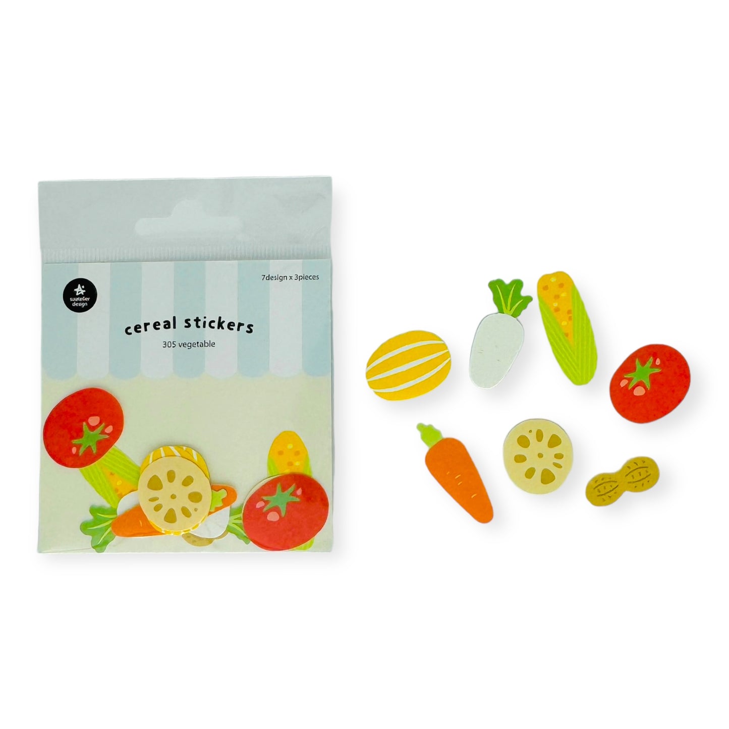 Suatelier Flake Sticker - Vegetable (No. 305)
