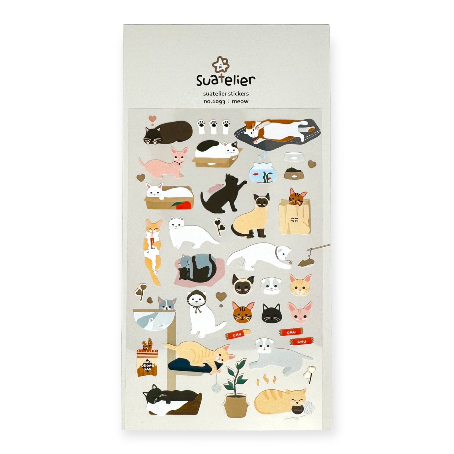 Suatelier Sticker No. 1093 - Meow