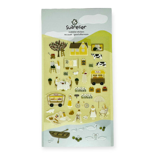 Suatelier Good Afternoon Sticker (No. 1128)