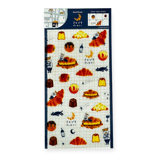 Furukawashiko Sticker Sheet - Pan Town - Bakery