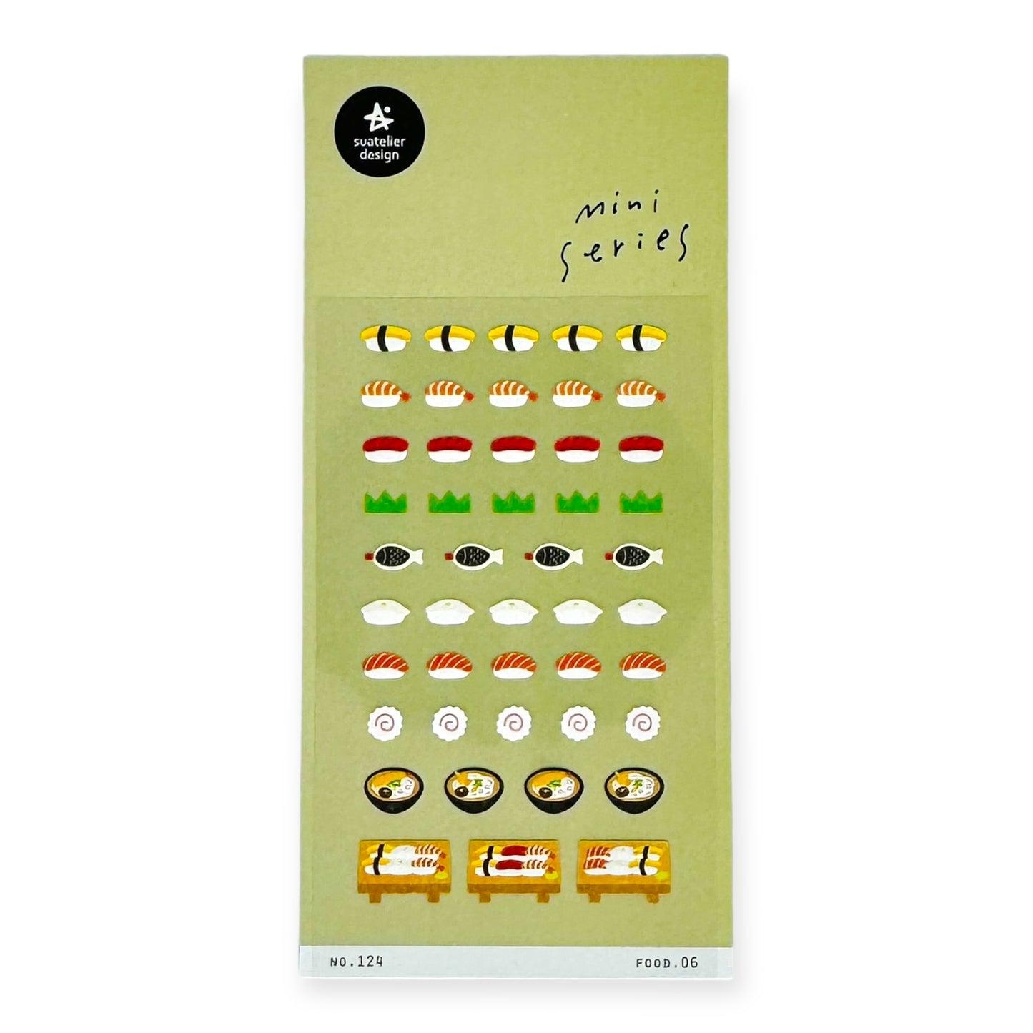 Suatelier - Mini Series Sticker No. 124 (Food .06)