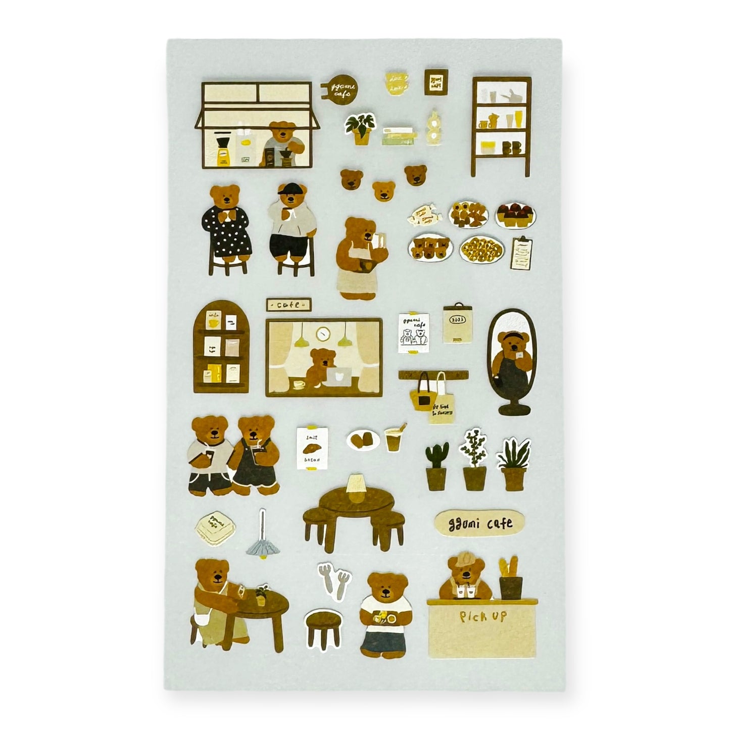 Suatelier Ggumi Cafe Sticker (No. 1145)