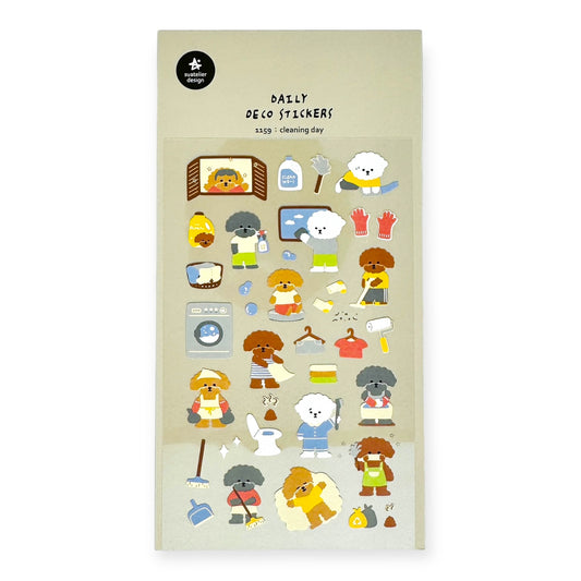 Suatelier Sticker No. 1159 - Cleaning Day