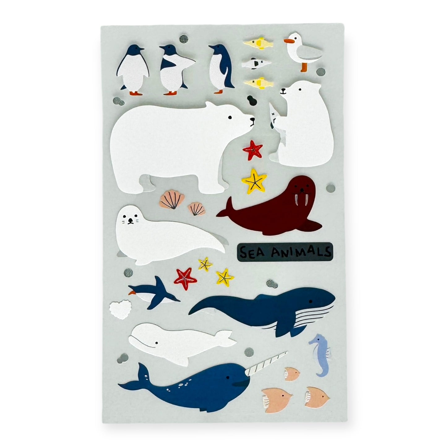 Suatelier Sea Animals Sticker (No. 1071)