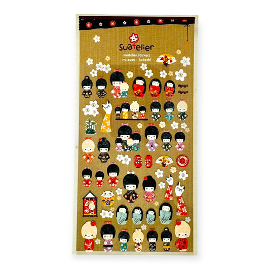Suatelier Kokeshi Sticker (No. 1010)
