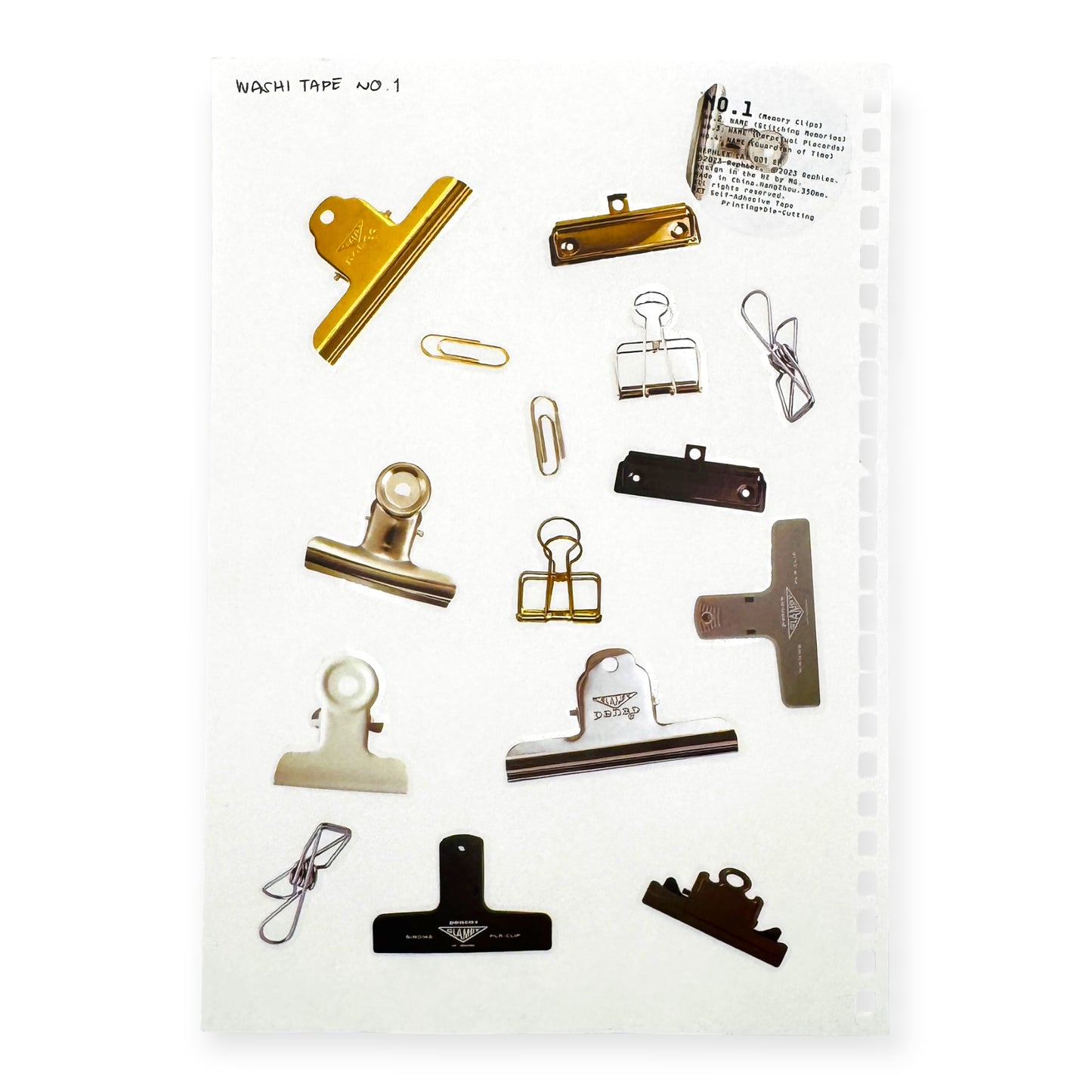 Things On Your Desk PET Tape Series