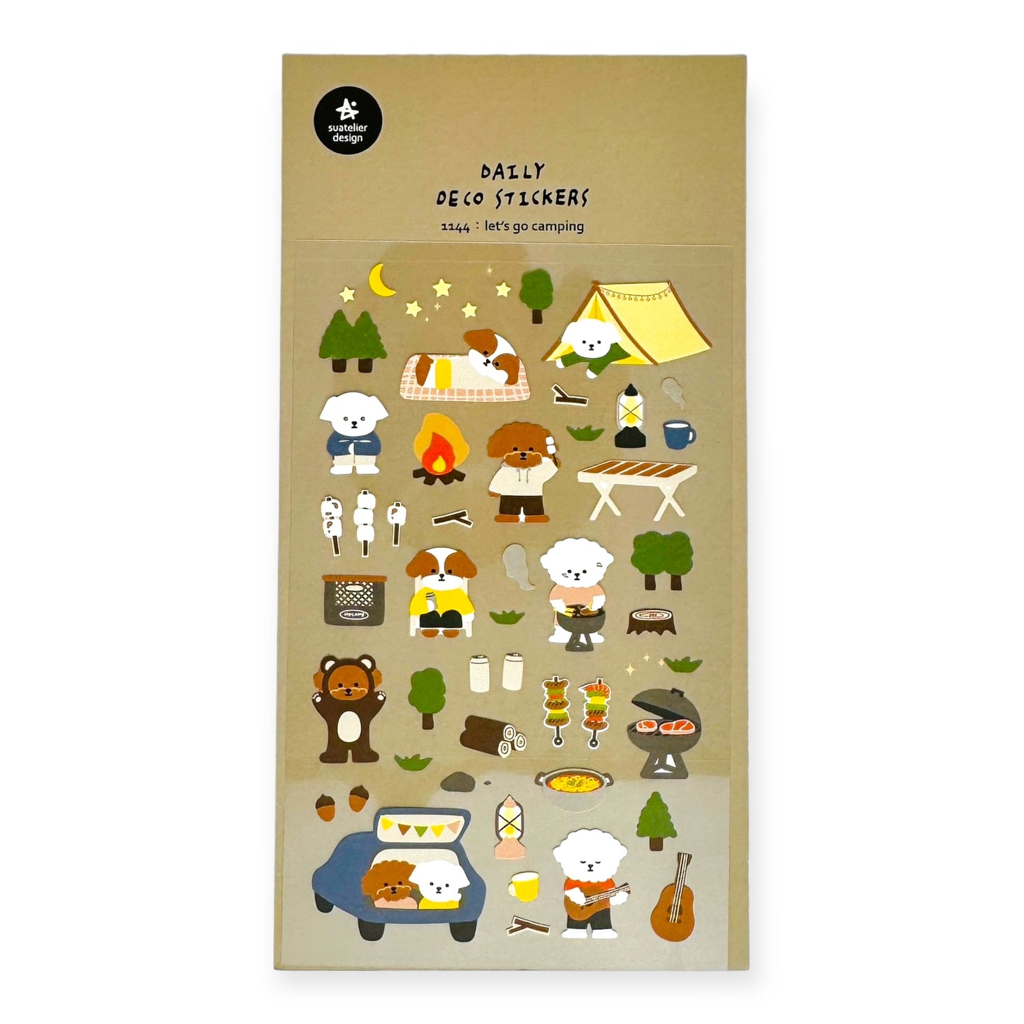 Suatelier Sticker No. 1144 - Let's go camping