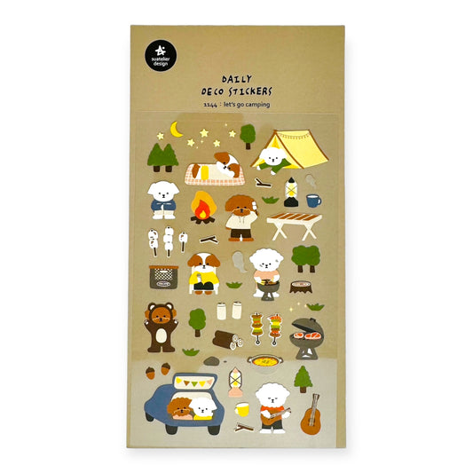 Suatelier Sticker No. 1144 - Let's go camping