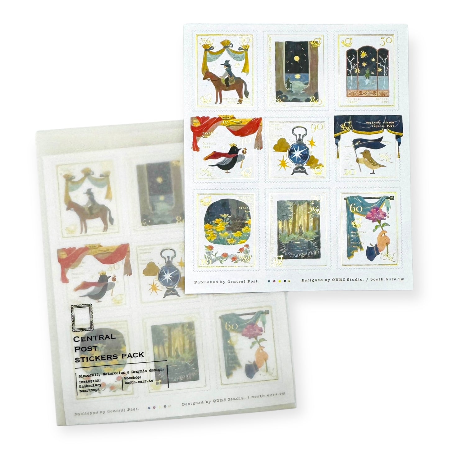 OURS Studio - Stamp Stickers