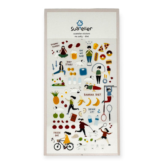 Suatelier Sticker No. 1063- Diet
