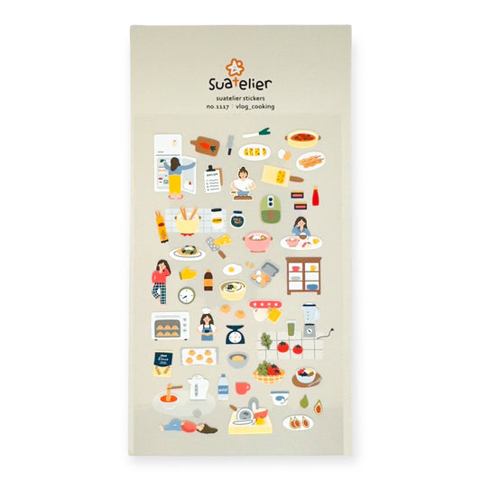 Suatelier Vlog - Cooking Sticker