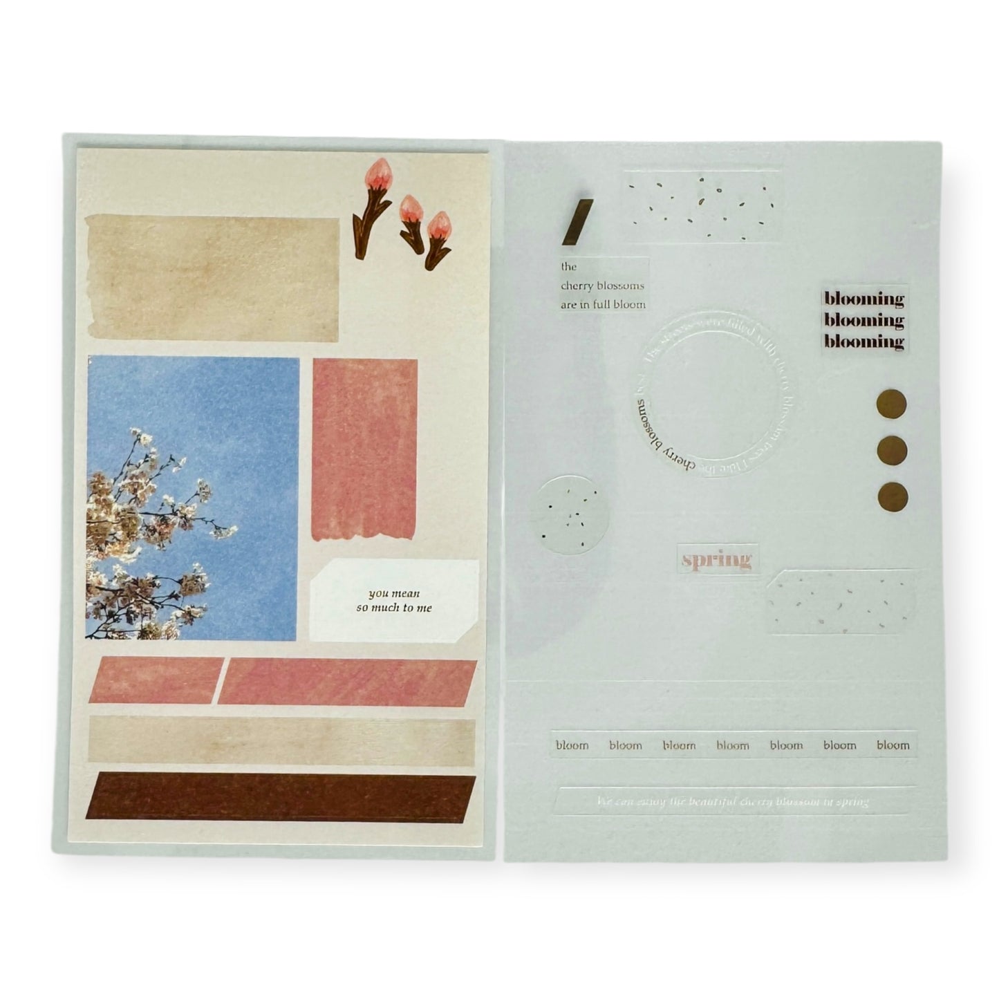 Suatelier Blooming Day Sticker (No. 1110)