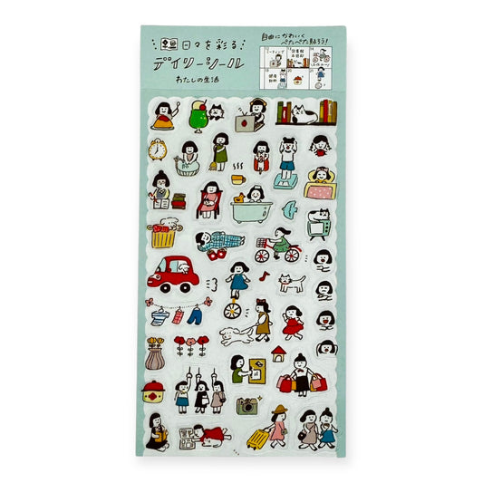 Furukawashiko Sticker Sheet - Watashi Biyori - Daily Life 2