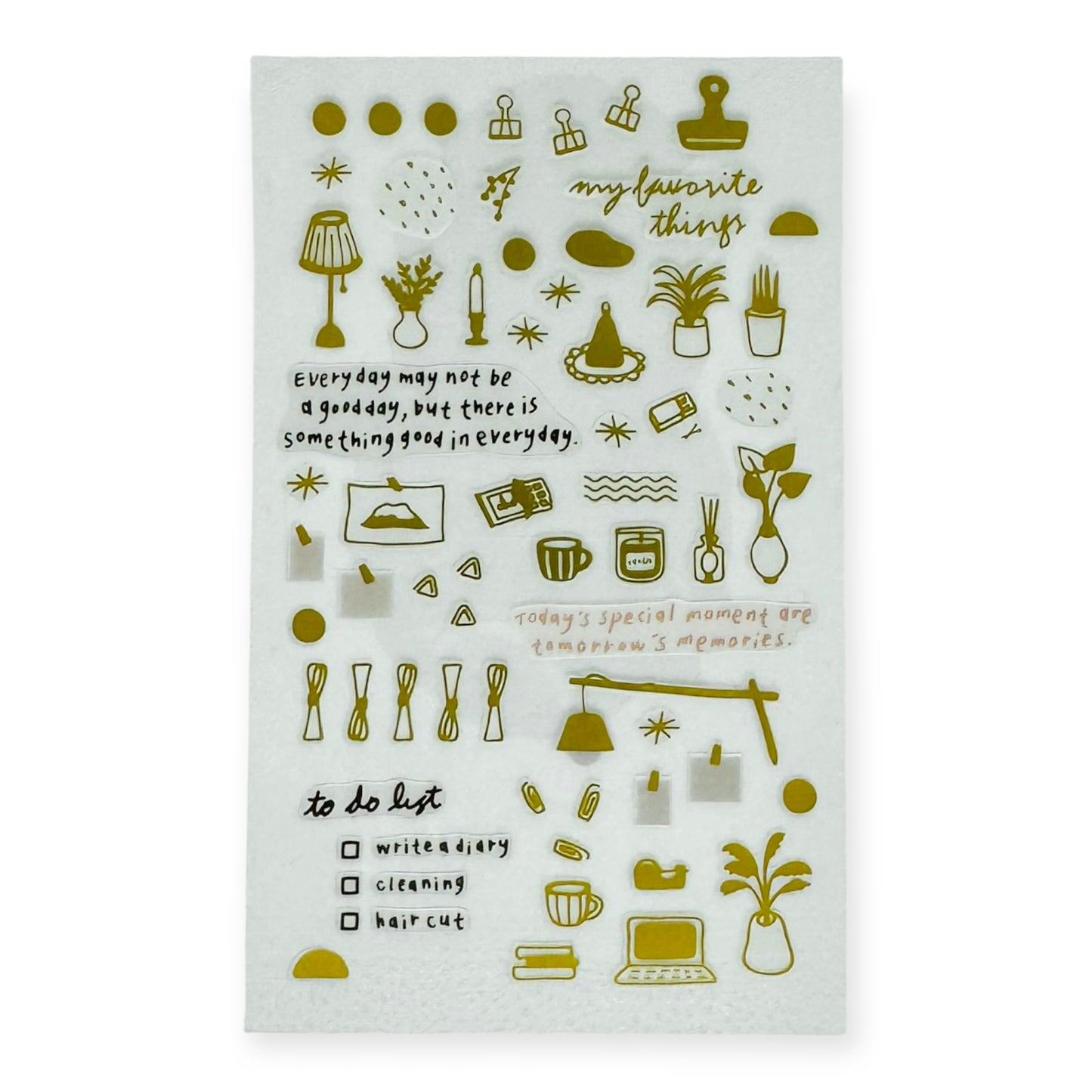 Suatelier On the Desk Sticker (No. 1081)
