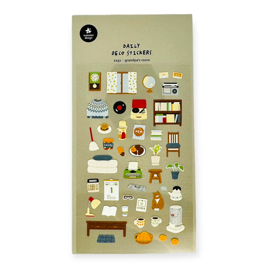 Suatelier Grandpa's Room Sticker (No. 1152)