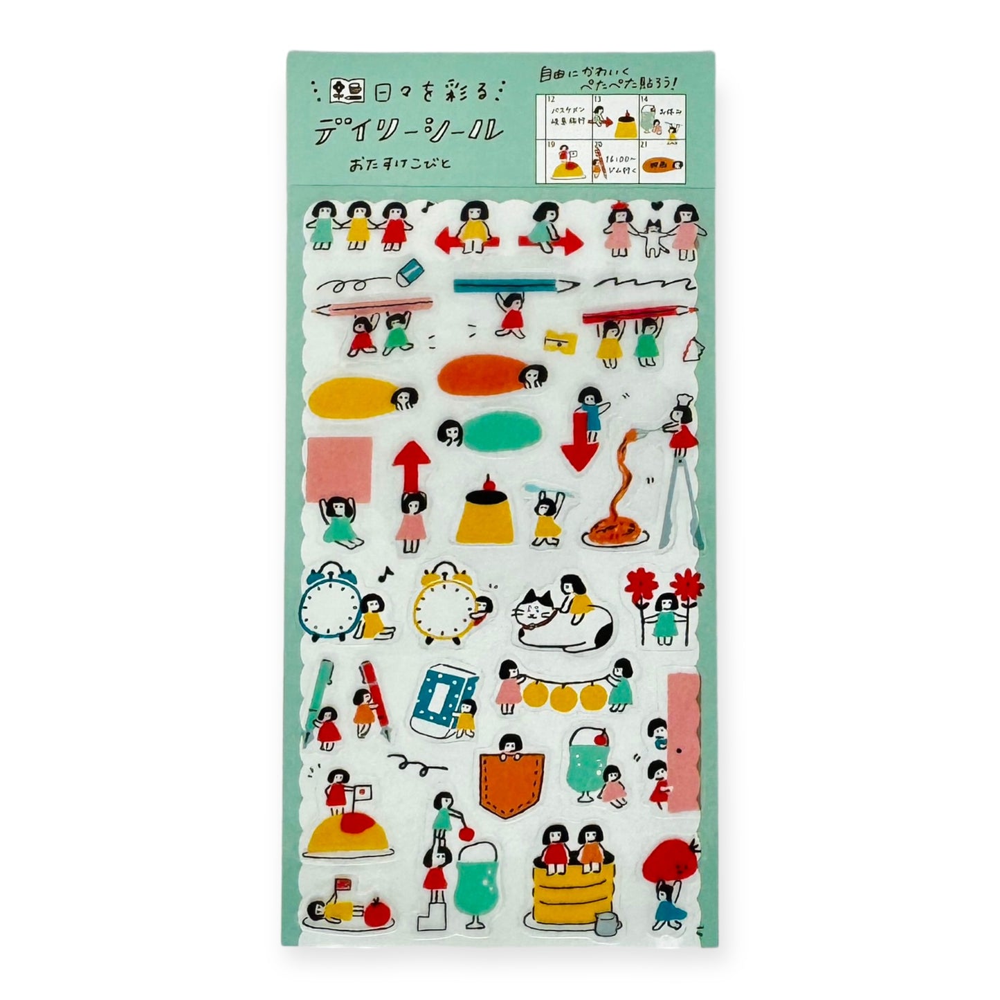 Furukawashiko Sticker Sheet - Watashi Biyori - Daily Life
