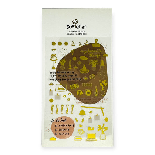 Suatelier On the Desk Sticker (No. 1081)