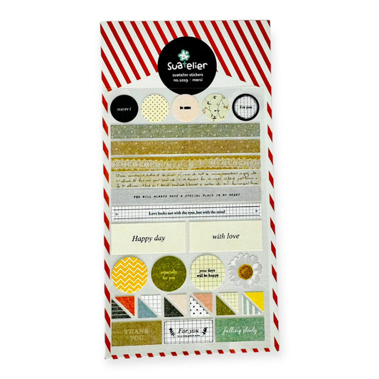 Suatelier Merci Sticker (No. 1029)