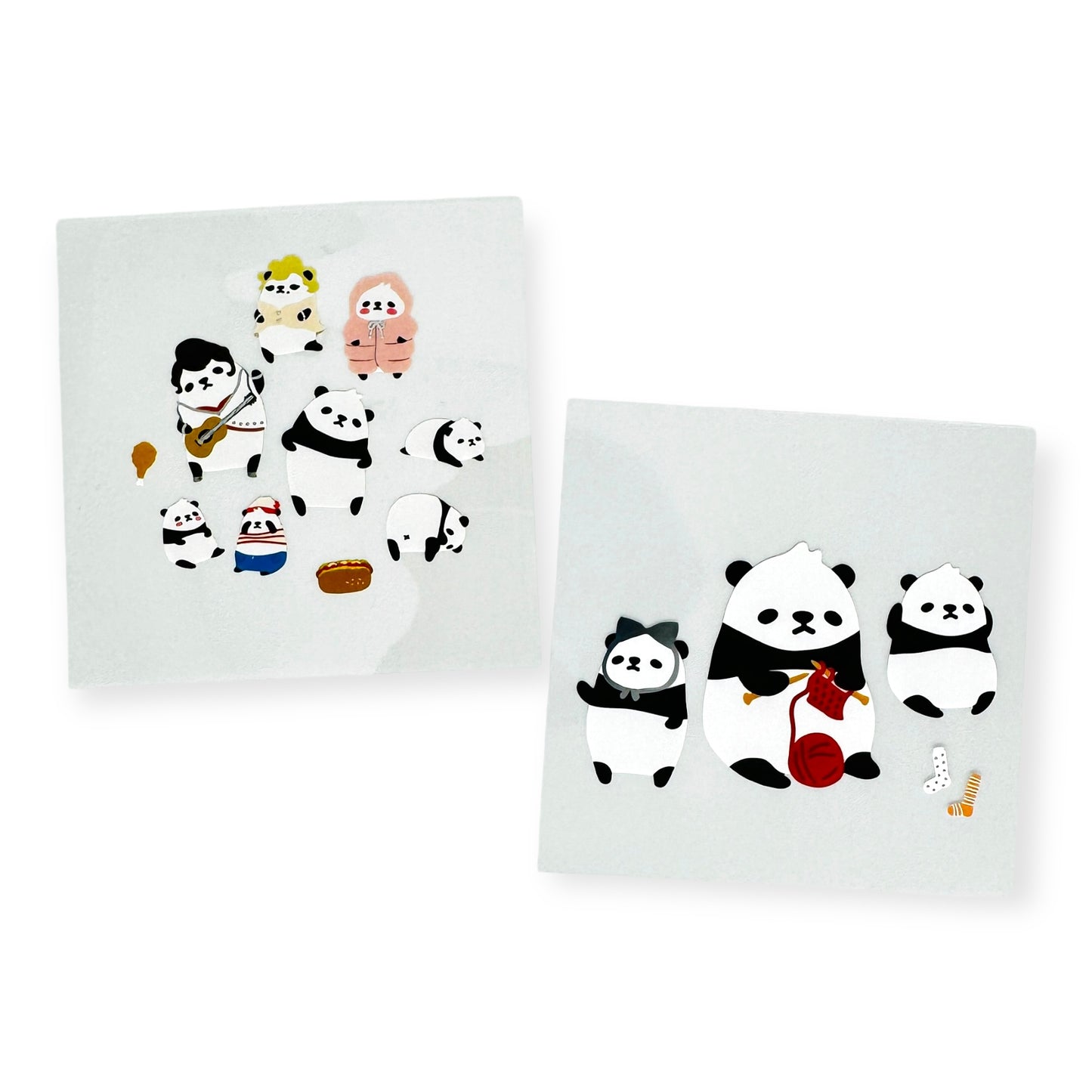 Suatalier Seal Sticker No. 1519 - Lovely Pandas
