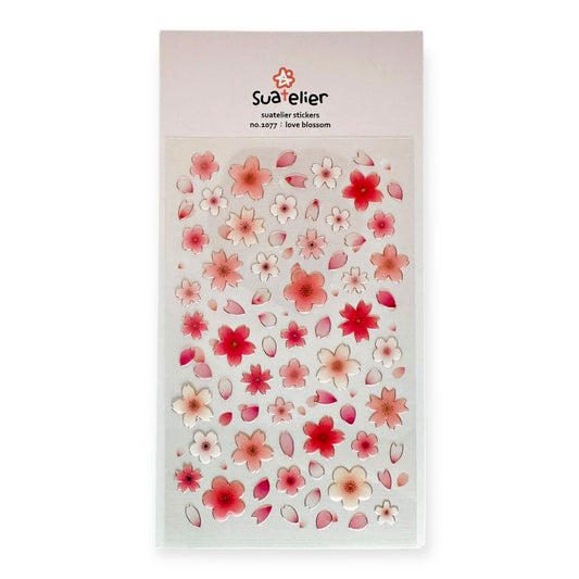 Suatelier Love Blossom Sticker (No. 1077)