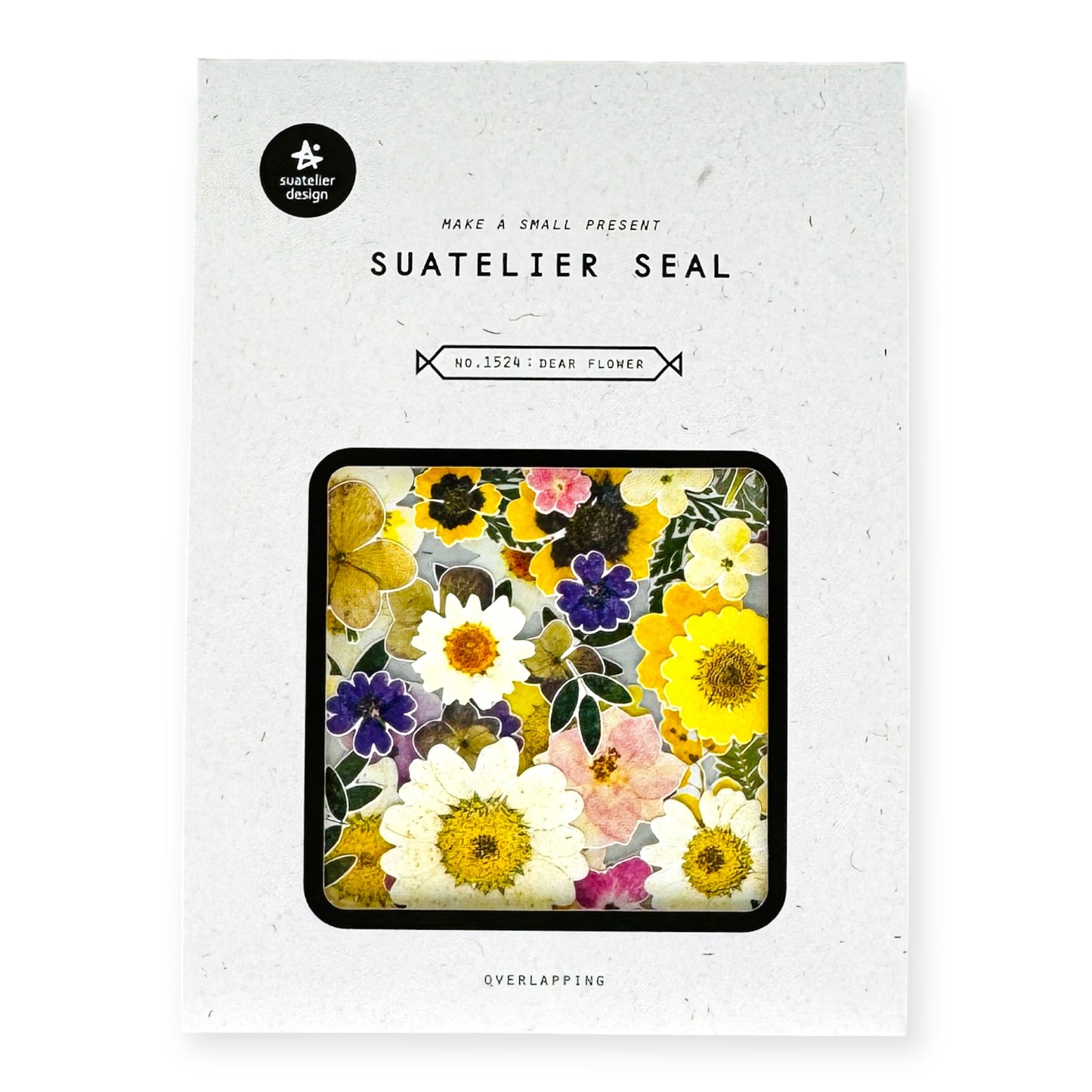 Suatalier Seal Sticker No. 1524 - Dear Flowers