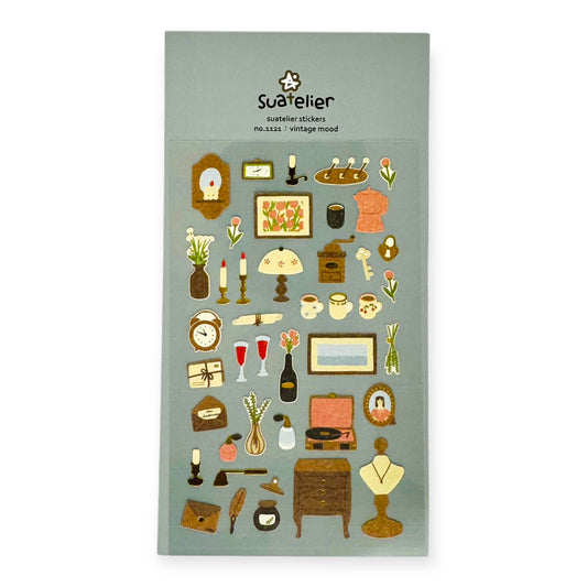 Suatelier Vintage Mood Sticker (No. 1121)