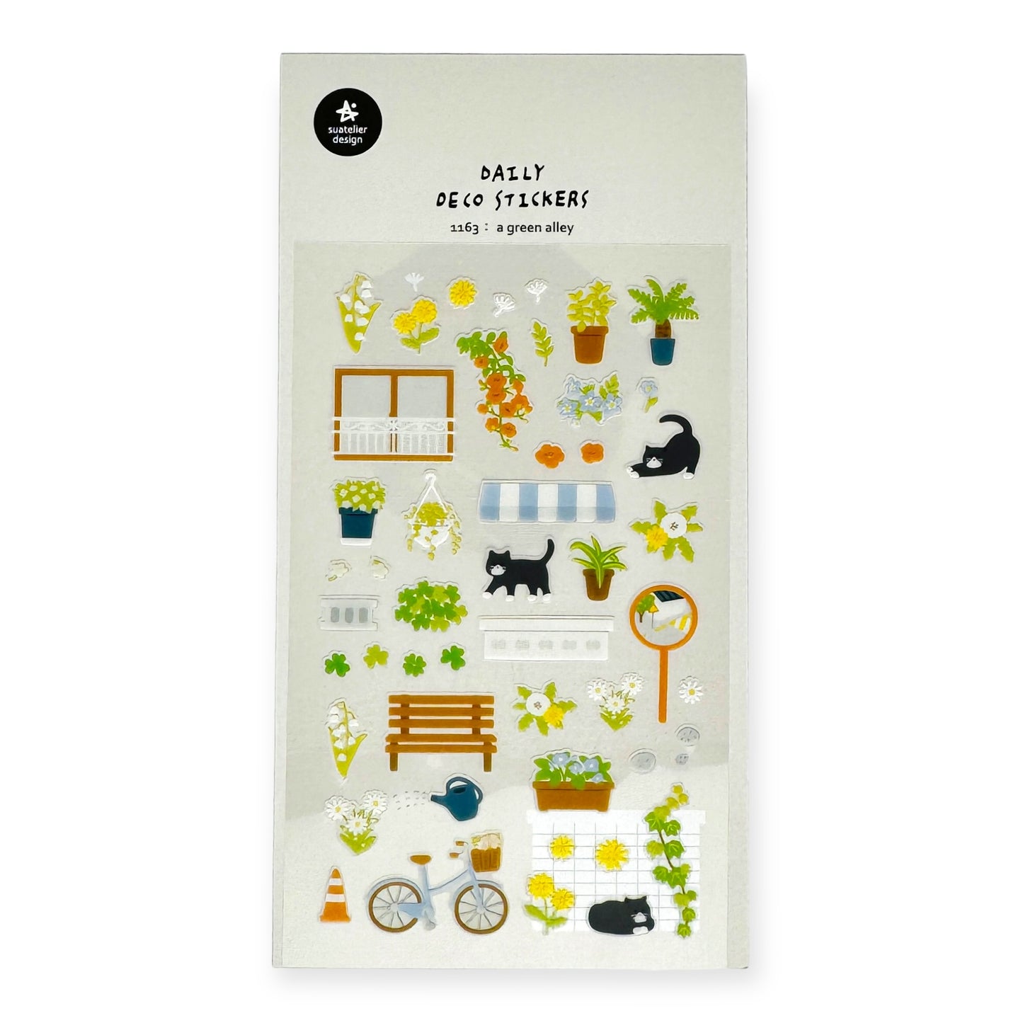 Suatelier Sticker No. 1163 - A Green Alley