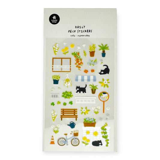 Suatelier Sticker No. 1163 - A Green Alley