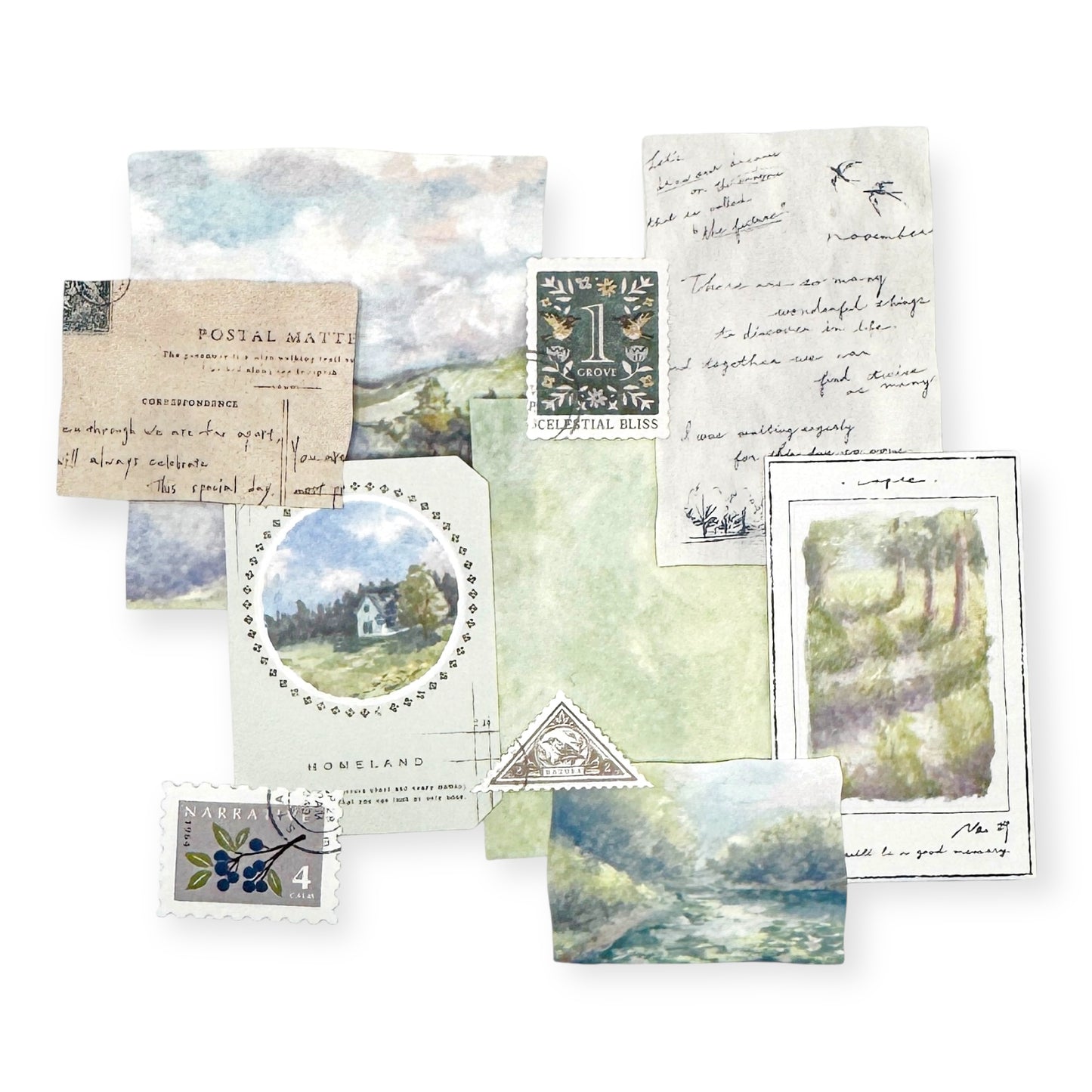 Mind Wave - Landscape Flake Stickers
