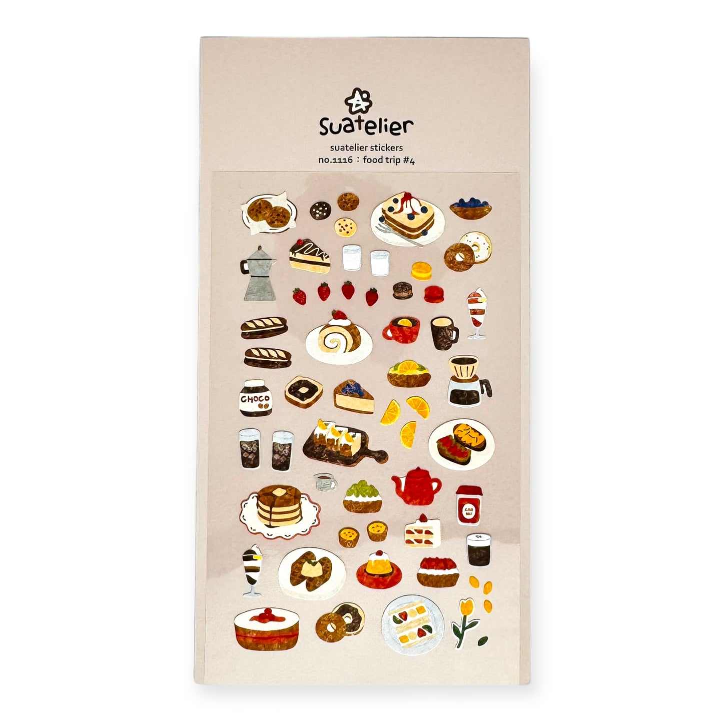 Suatelier Sticker No. 1116 - Food Trip No.4