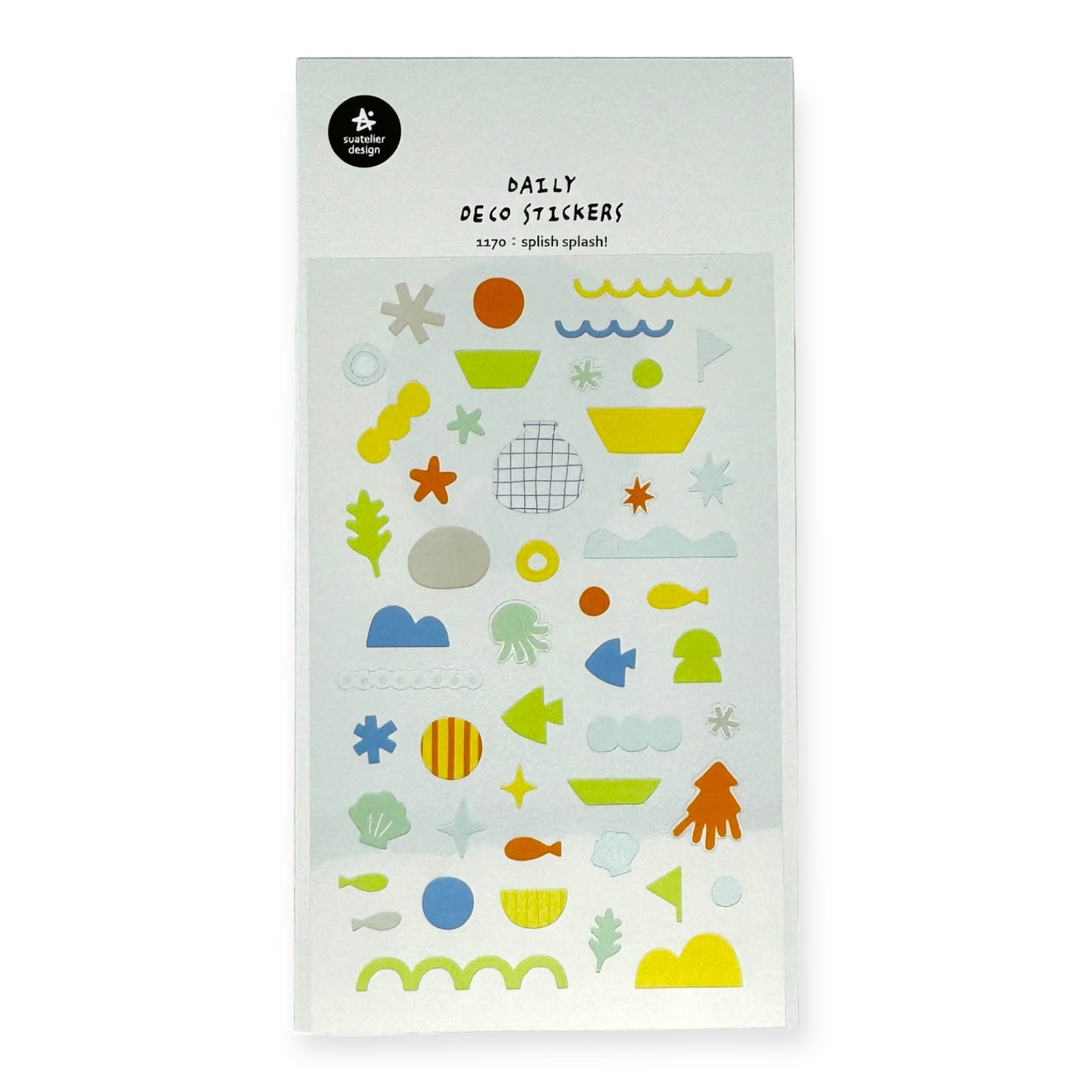 Suatelier Sticker No. 1170 - Splish Splash