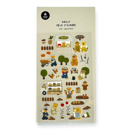 Suatelier Ggumi Farm Sticker (No. 1137)