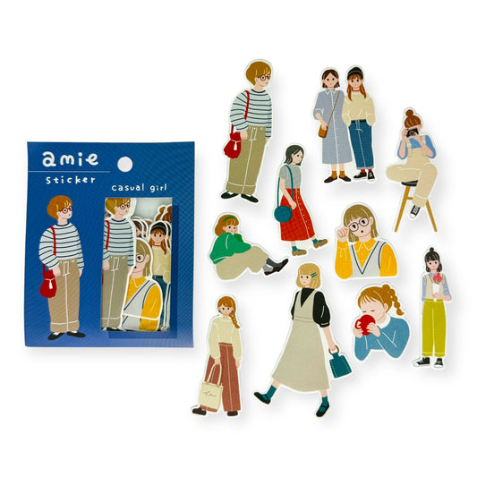 Mind Wave - Amie Sticker Casual Girl