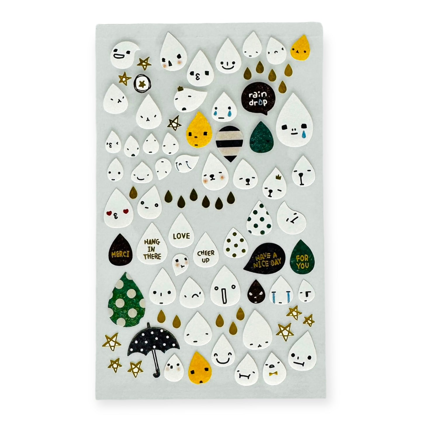 Suatelier Rain Drop Sticker (No. 1034)